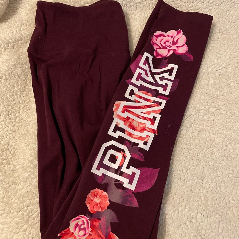 Pink leggings